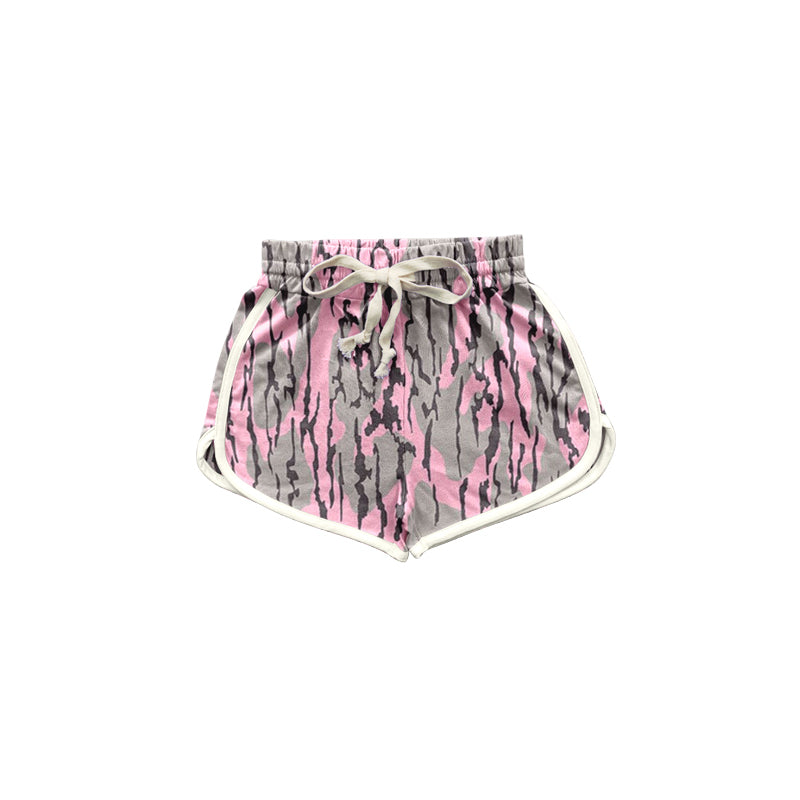 Baby Girls Pink Bottomland Camouflage Summer Shorts Bottoms Preorder