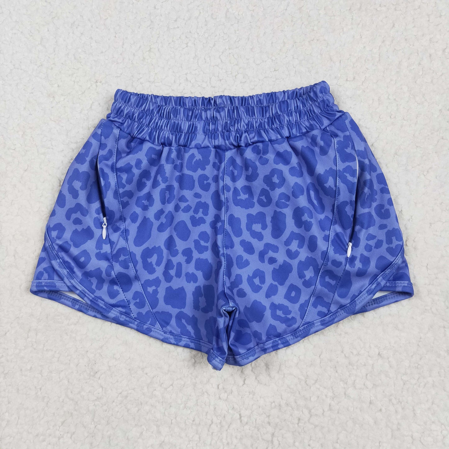 Mama and Me Colorful Leopard Sprinkles Yoga Active Shorts Bottoms