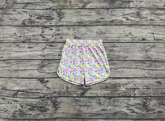 Baby Girls Colorful Leopard Sport Shorts Bottoms