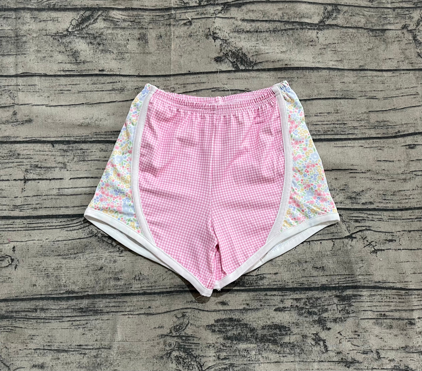 Baby Girls Pink Floral Shorts Bottoms