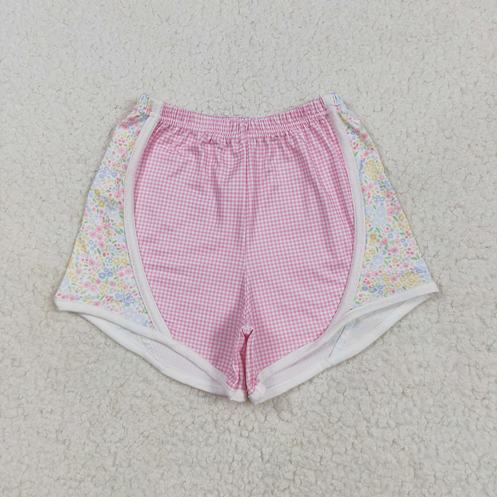 Baby Girls Pink Floral Shorts Bottoms