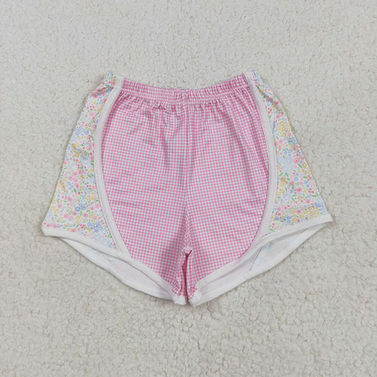 Baby Girls Pink Floral Shorts Bottoms