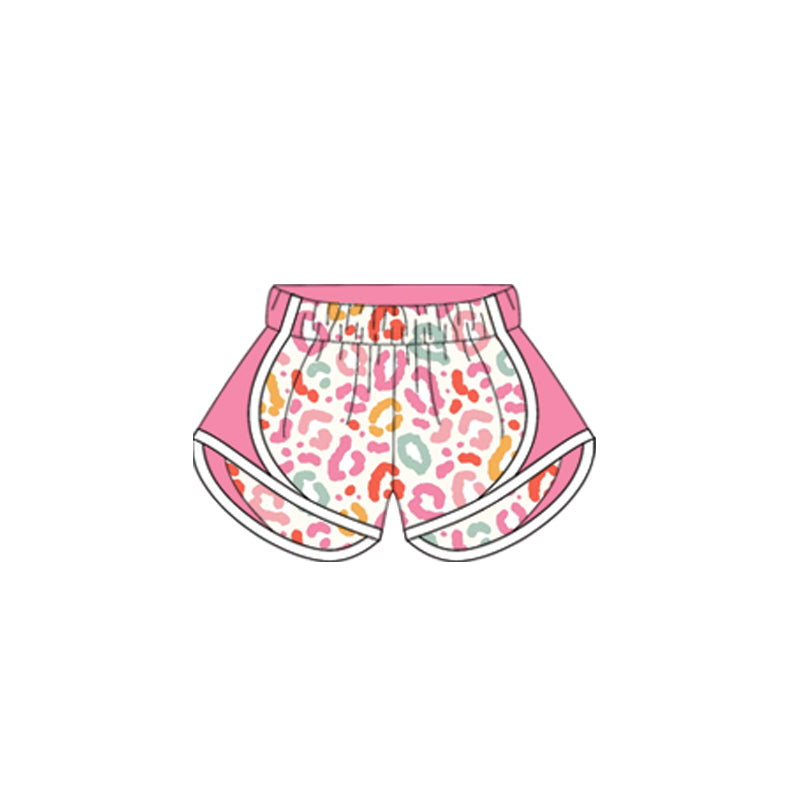 Baby Girls Pink Leopard Shorts Bottoms Preorder