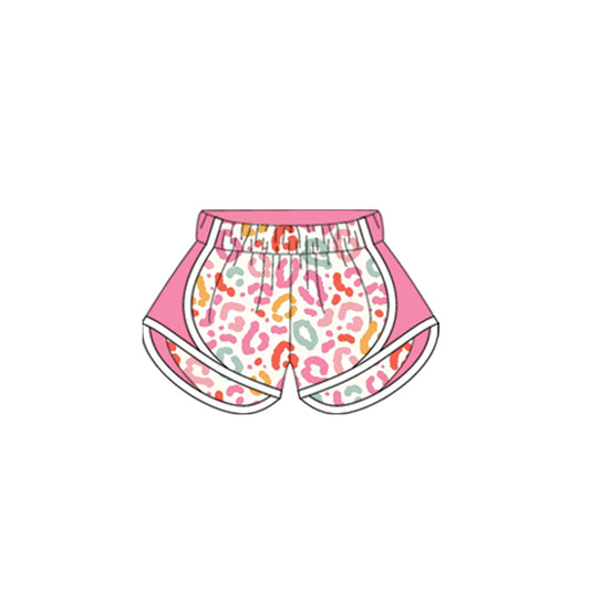 Baby Girls Pink Leopard Shorts Bottoms Preorder
