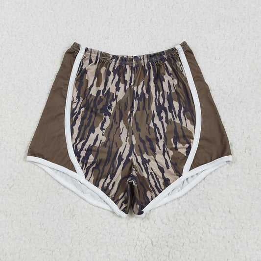 Baby Girls Olive Camo Shorts Bottoms