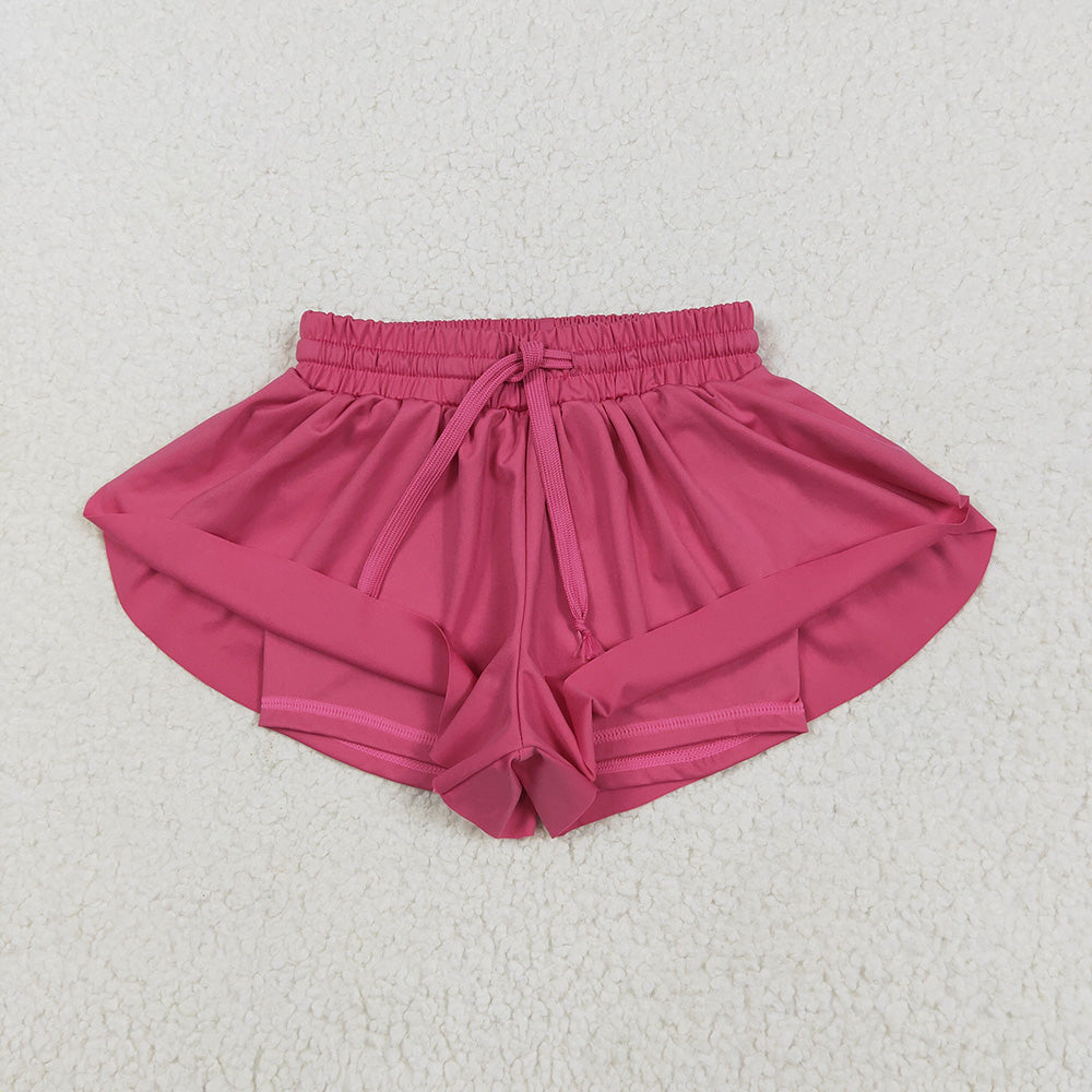 Baby Girls Hot Pink Skort Shorts Bottoms