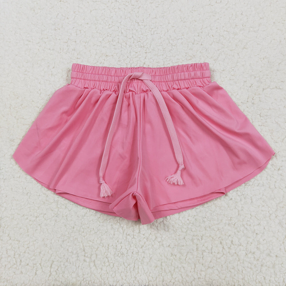 Baby Girls Pink Yoga Shorts Bottoms