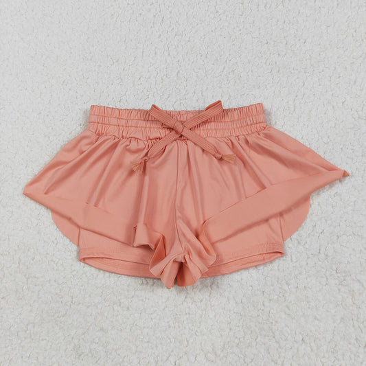 Baby Girls Peach Skort Shorts Bottoms