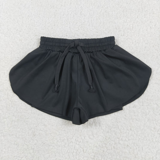 USA Shop Baby Girls Black Yoga Active Butterfly Shorts Bottom