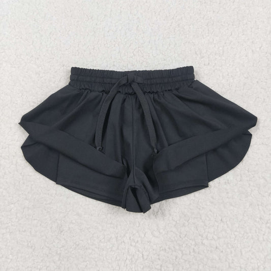 USA Shop Baby Girls Black Yoga Active Butterfly Shorts Bottom