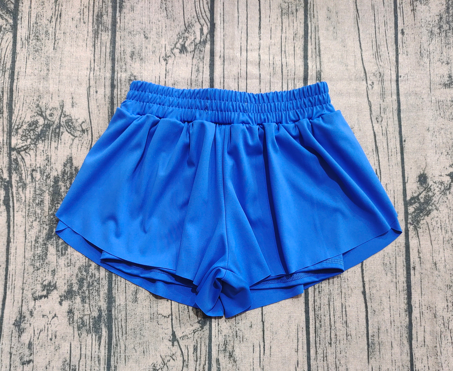 Baby Girls Royal Blue Skort Yoga Shorts Bottoms
