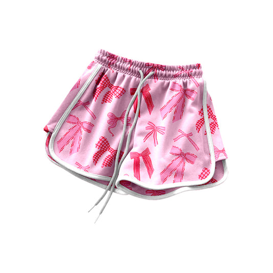 Baby Girls Pink Bows Summer Shorts Bottoms Preorder