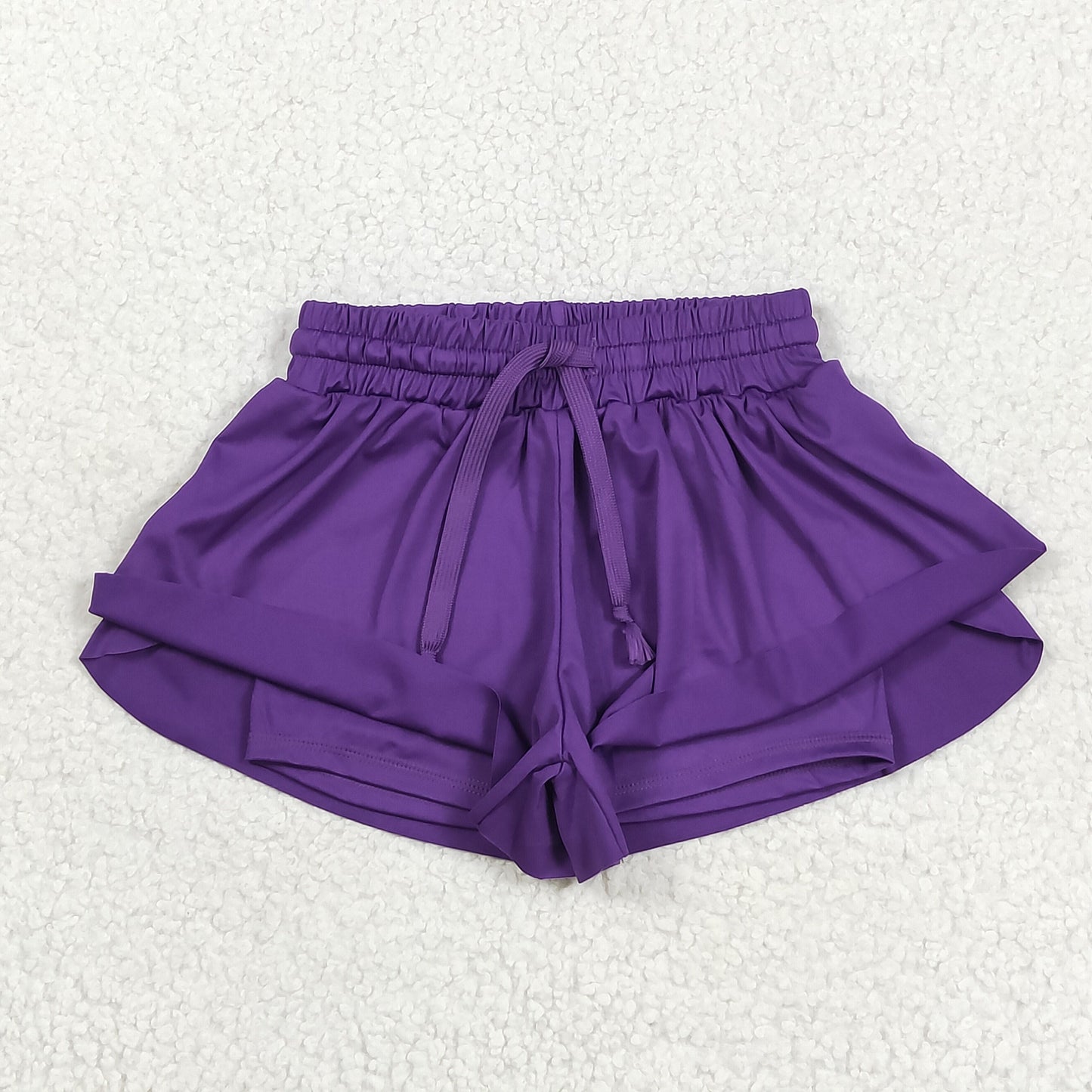 Sibling Baby Girls Colorful Skort Yoga Shorts Bottoms