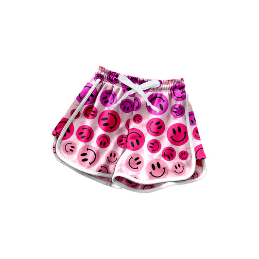 Baby Girls Pink Smiles Summer Shorts Bottoms Preorder