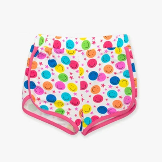 Baby Girls Colorful Smiles Plaid Summer Shorts Bottoms Preorder