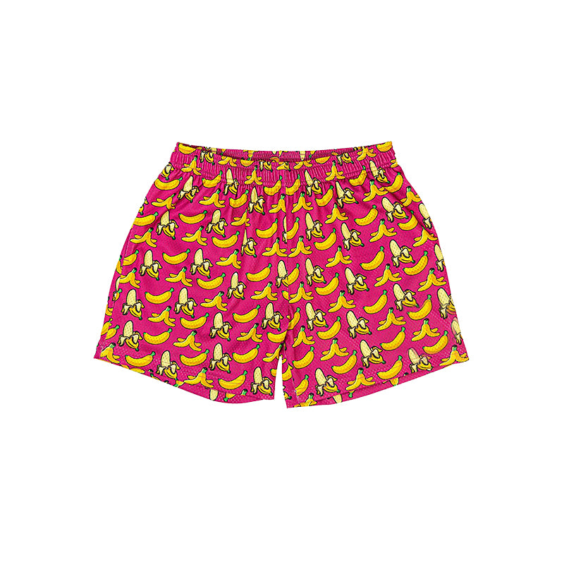 Preorder moq 5 Baby Girls Team Bananas Summer Shorts Bottom