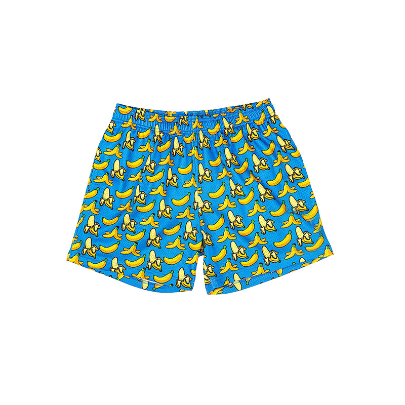 Baby Boys Blue Cartoon Bananas Summer Shorts Bottom