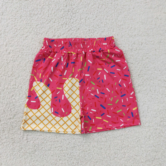 Baby Boys Watermelon Red Sprinkles Drip Team Shorts Bottom