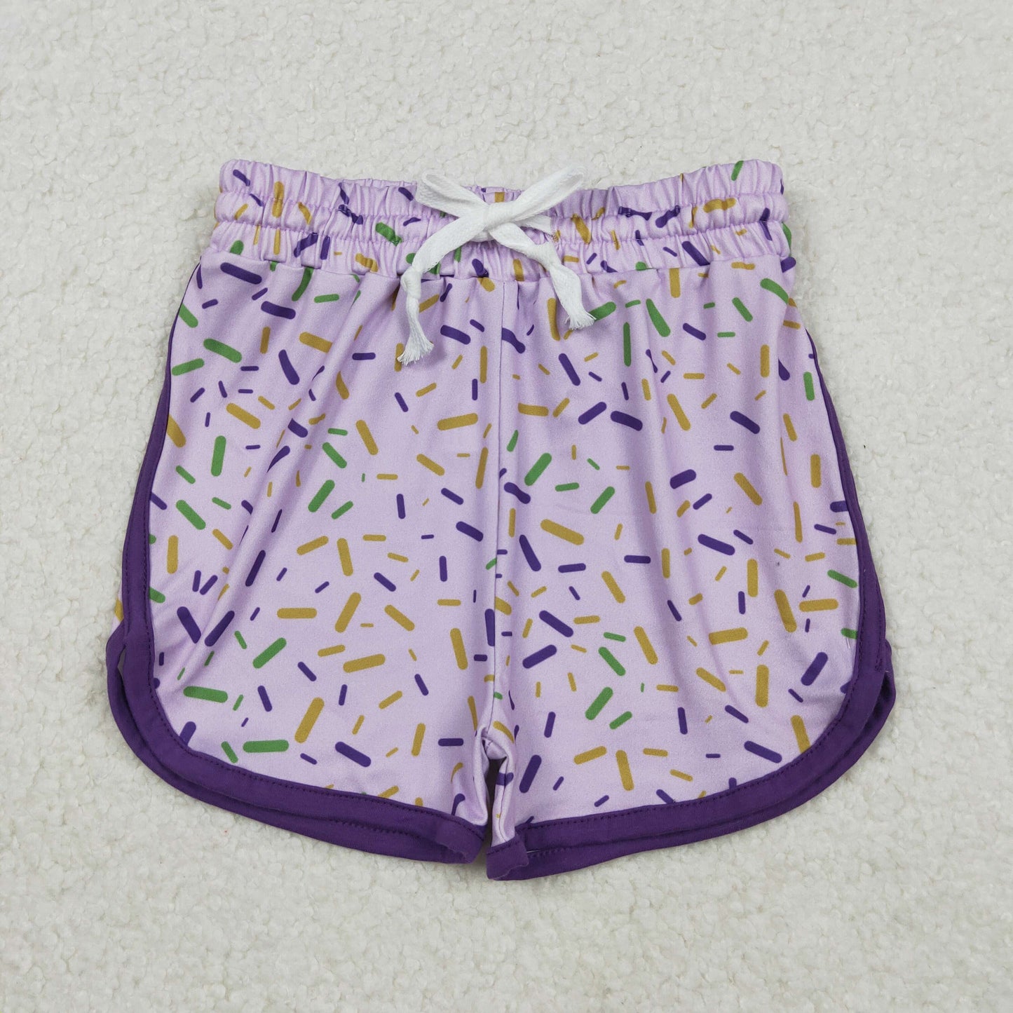 Sibling Baby Boys Girls Bows Donuts Sprinkles Shorts Bottom