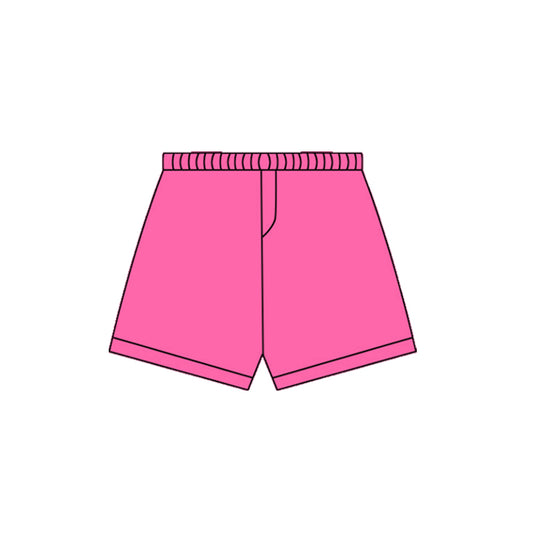 Baby Girls Hot Pink Yoga Shorts Bottoms Preorder