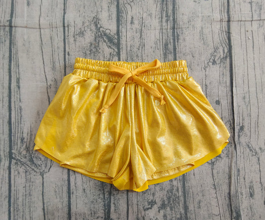 Baby Girls Orange Ruffle Shorts Bottoms Preorder