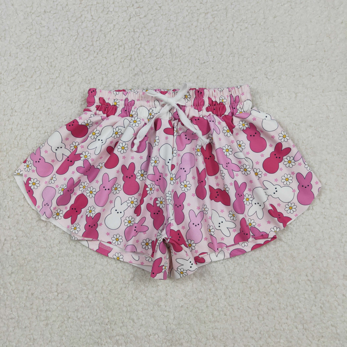 Sibling Baby Girls Camo Leopard Yoga Active Butterfly Shorts Bottoms