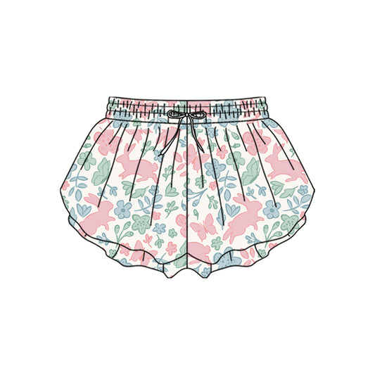 Baby Girls Rabbits Easter Yoga Butterfly Shorts Bottom Preorder