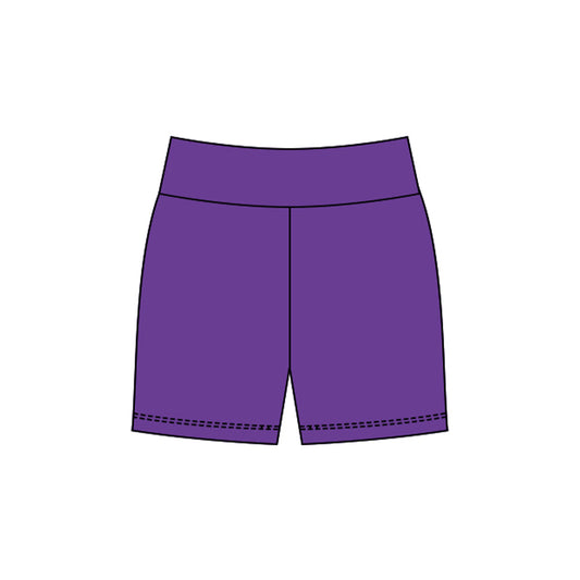 Baby Girls Purple Yoga Shorts Bottom Preorder