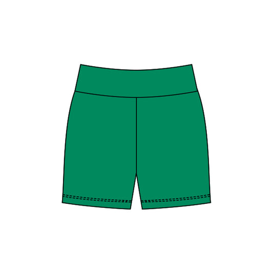 Baby Girls Green Yoga Shorts Bottom Preorder