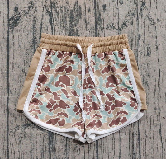 Baby Girls Green Camo Southern Shorts Bottom Preorder
