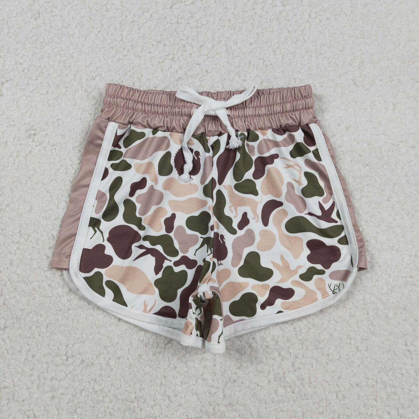 Sibling Baby Girls Southern Hunting Camo Shorts Bottom
