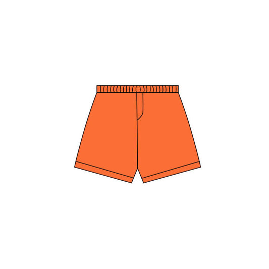 Baby Girls Orange Yoga Shorts Bottoms Preorder