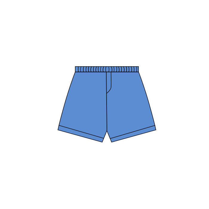 Baby Girls Blue Yoga Shorts Bottoms Preorder