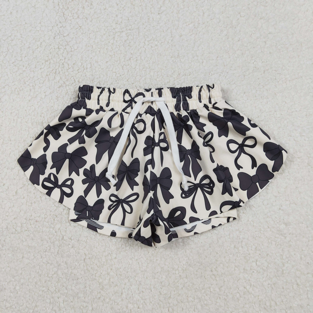 Sibling Baby Girls Camo Leopard Yoga Active Butterfly Shorts Bottoms