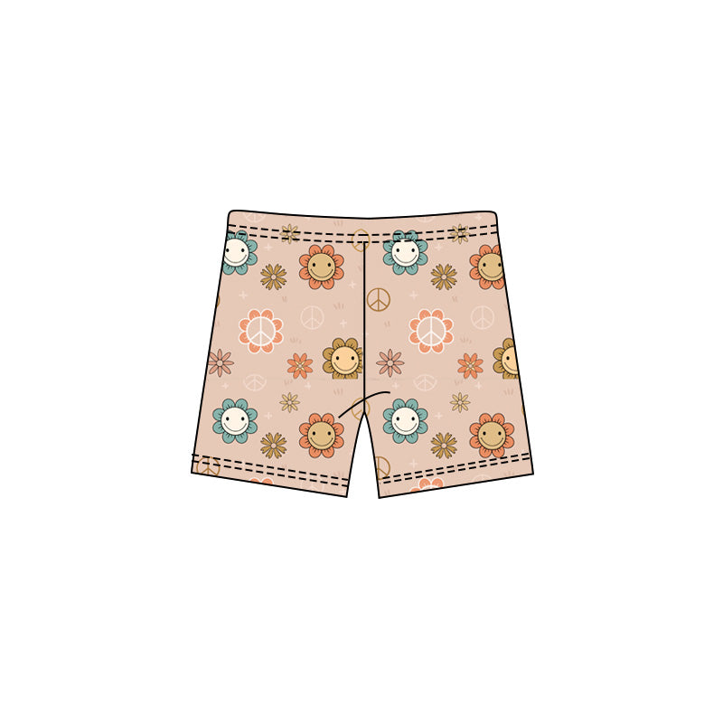 Baby Girls Flowers Smiles Shorts Bottom Preorder