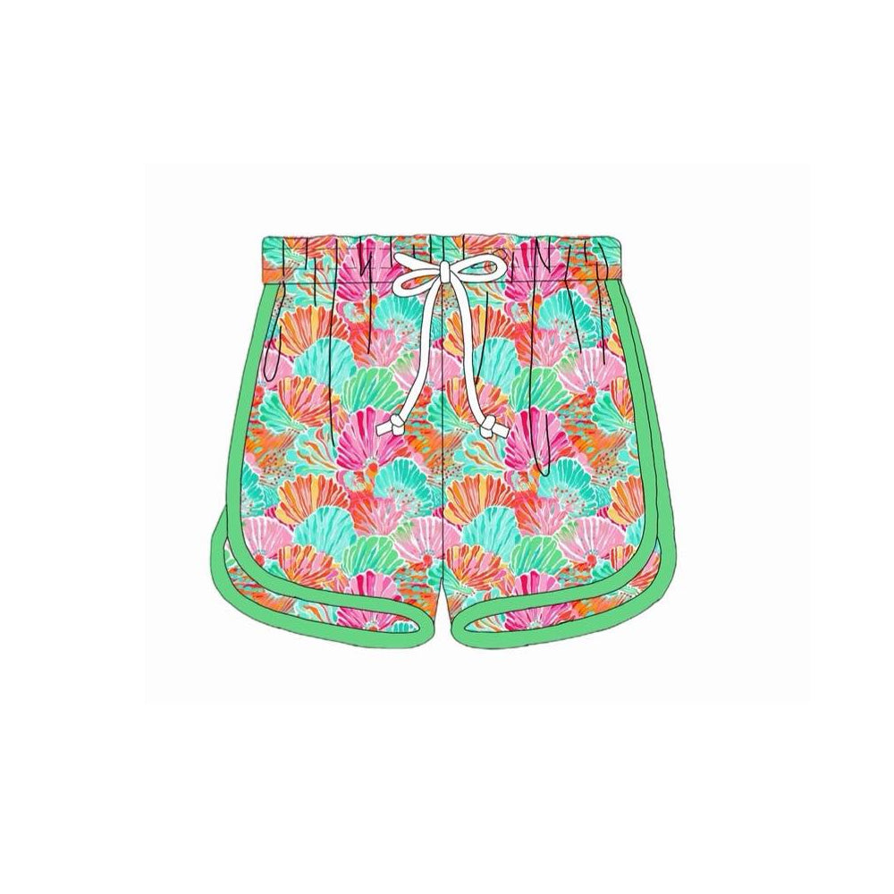 Baby Girls Colorful Shells Shorts Bottom Preorder