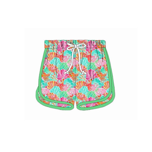 Baby Girls Colorful Shells Shorts Bottom Preorder