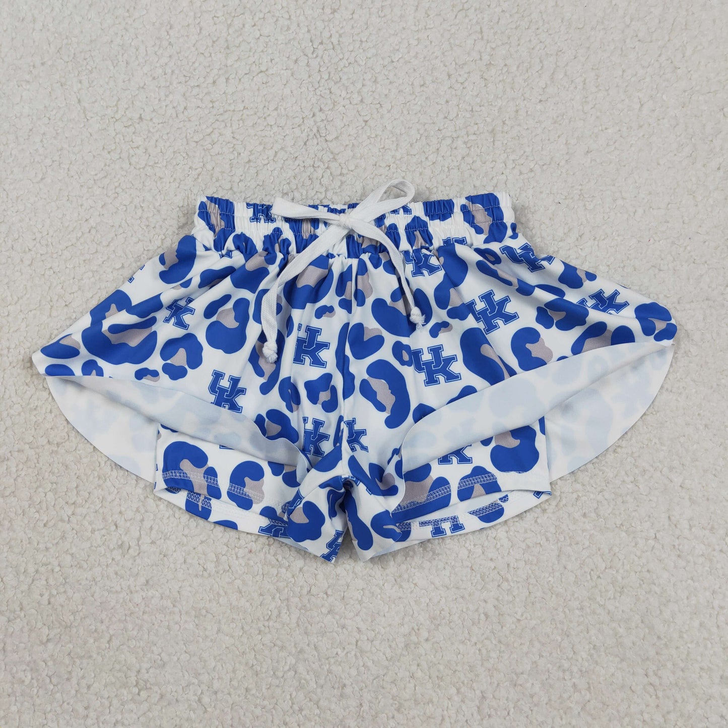 Sibling Baby Girls Leopard Go Team Yoga Active Butterfly Shorts Bottom