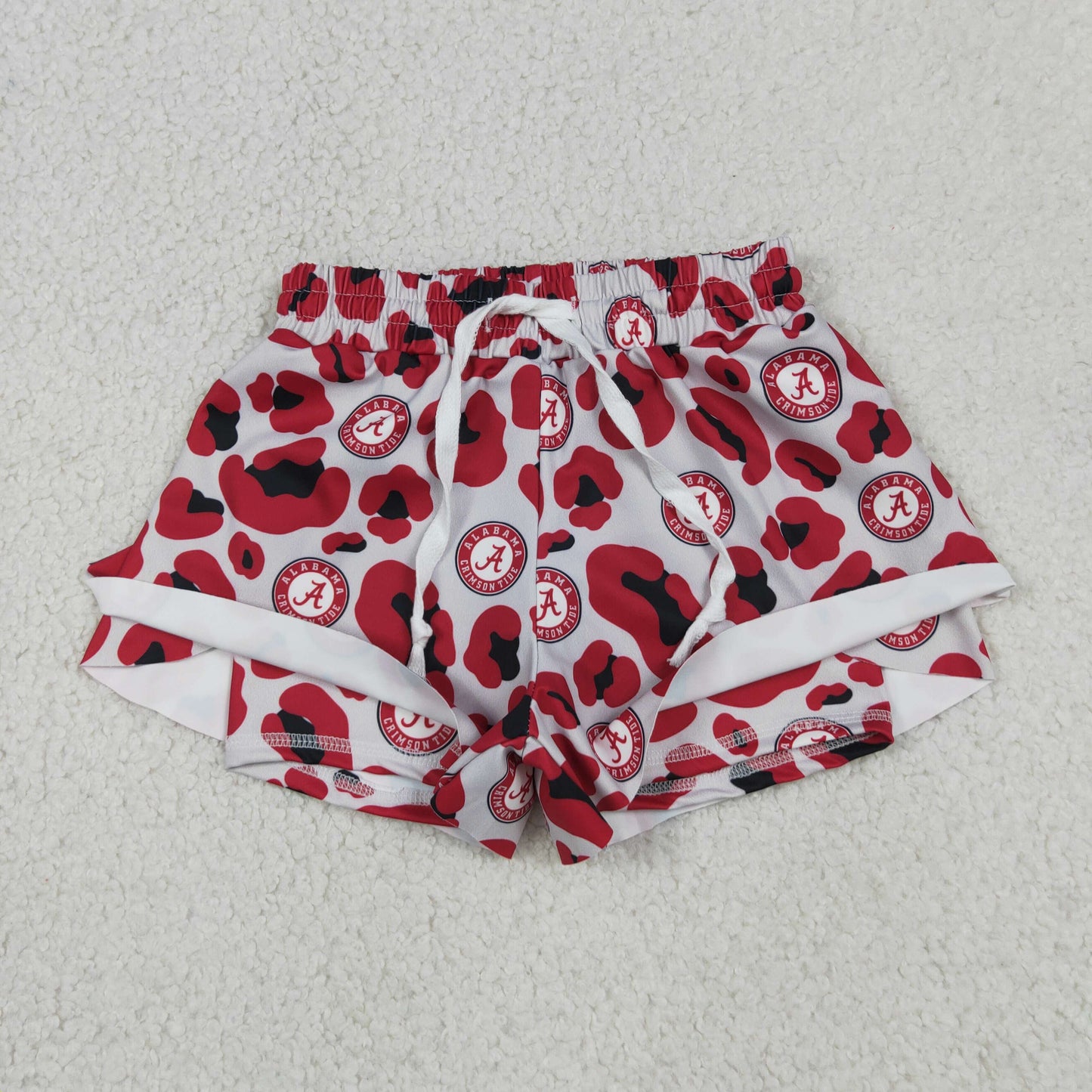 Sibling Baby Girls Leopard Go Team Yoga Active Butterfly Shorts Bottom