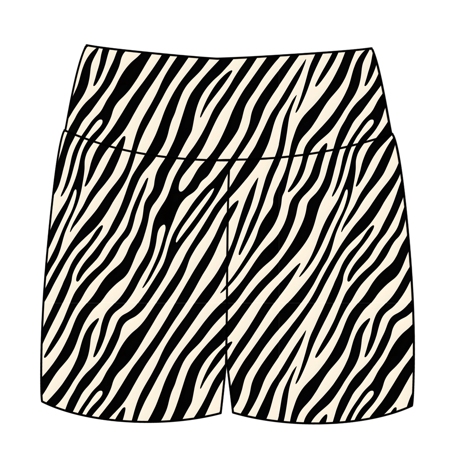 Baby Girls Black Stripe Biking Shorts Bottom Preorder