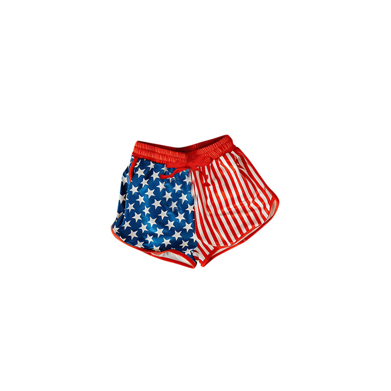 Baby Girls Stars Stripe 4th of July Shorts Bottom Preorder