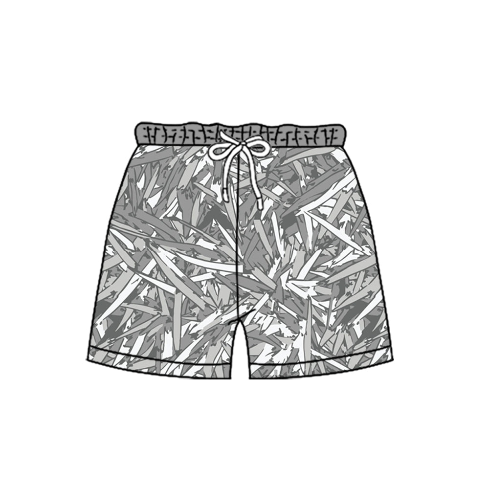 Baby Boys Southern Leaves Camo Shorts Bottom Preorder