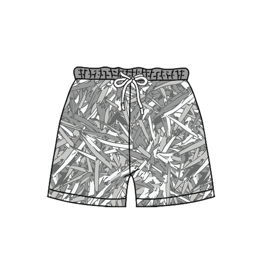 Baby Boys Southern Leaves Camo Shorts Bottom Preorder