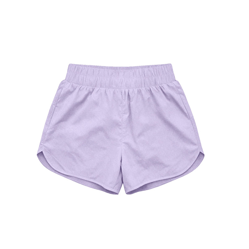 Baby Girls Lavender Yoga Active Sport Shorts Bottom Preorder