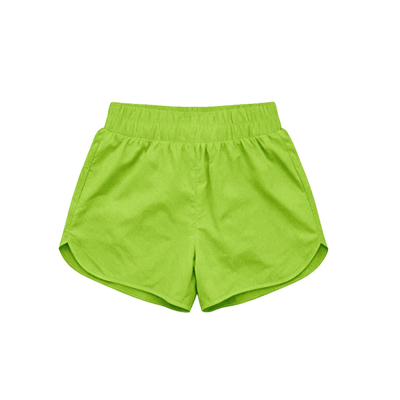 Baby Girls Green Yoga Active Sport Shorts Bottom Preorder