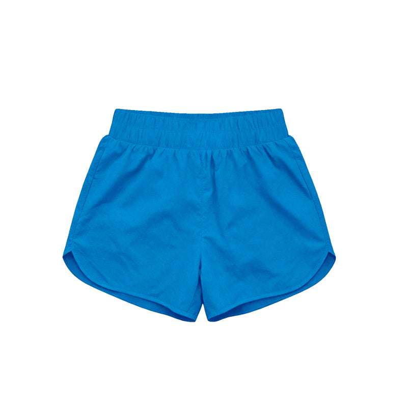 Baby Girls Hot Blue Yoga Active Sport Shorts Bottom Preorder