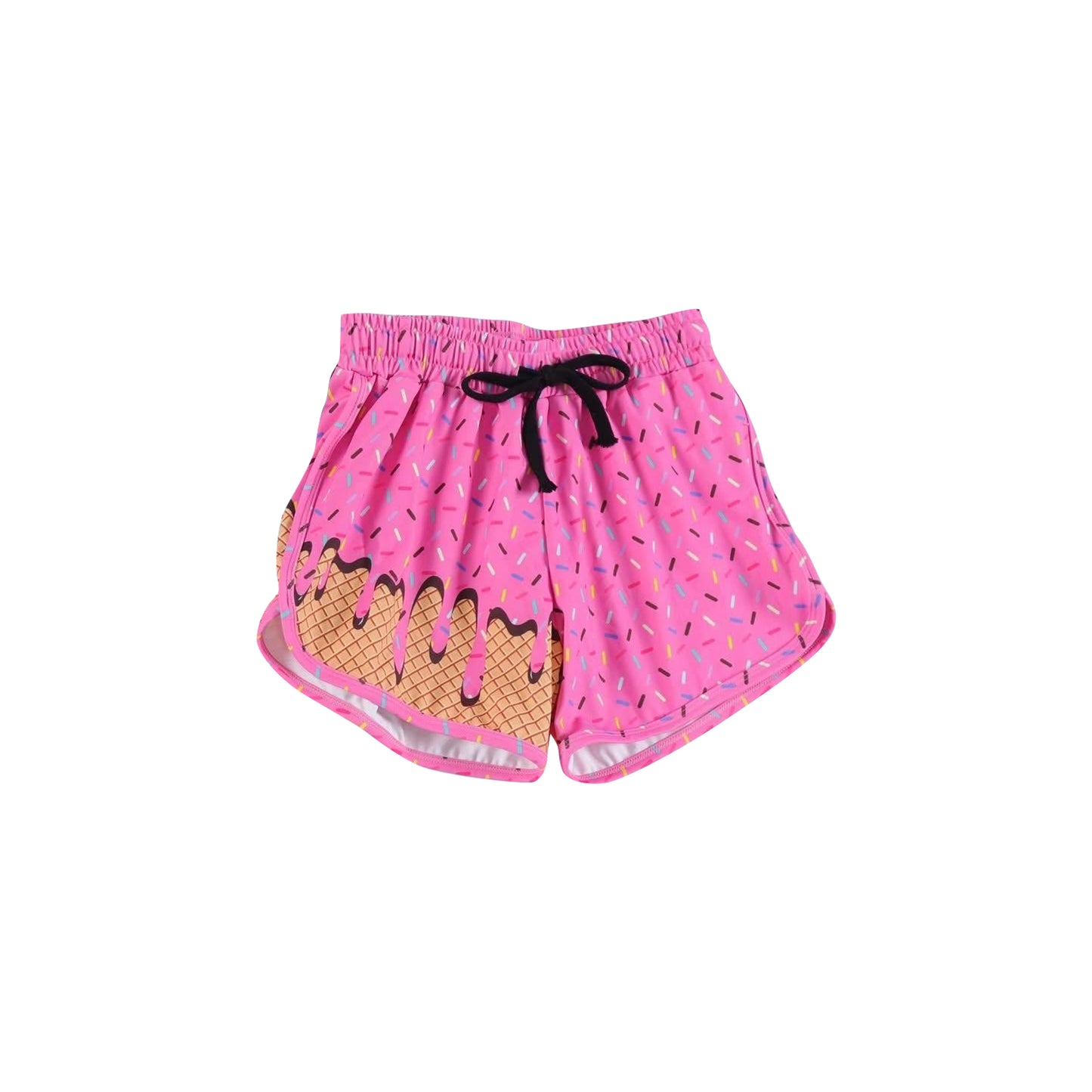Baby Girls Colorful Sprinkles Drip Team Shorts Bottom Preorder