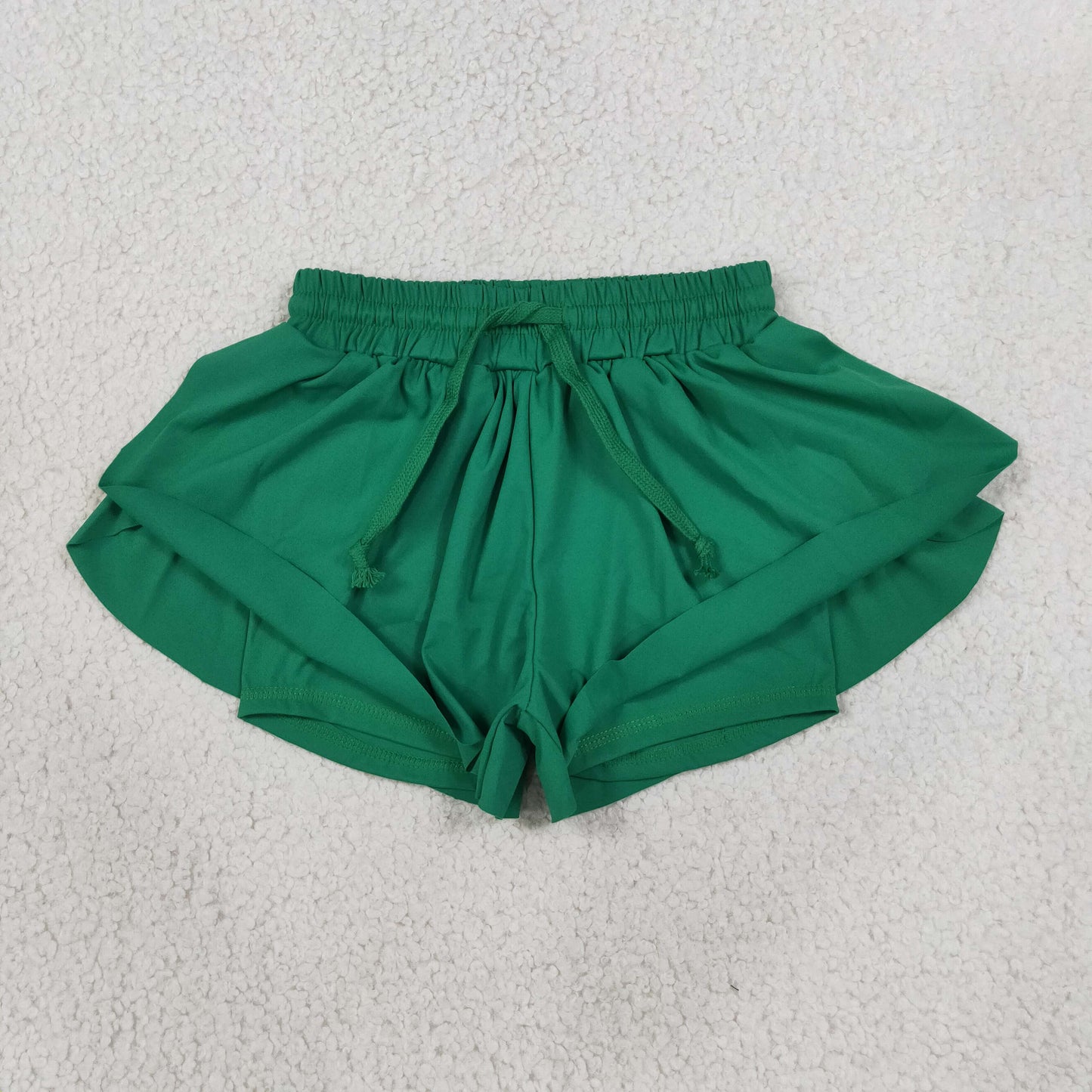 Baby Girls Green Yoga Active Butterfly Shorts Bottom