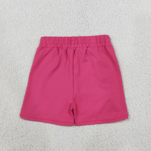Baby Girls Pink Stripe Yoga Active Shorts Bottom