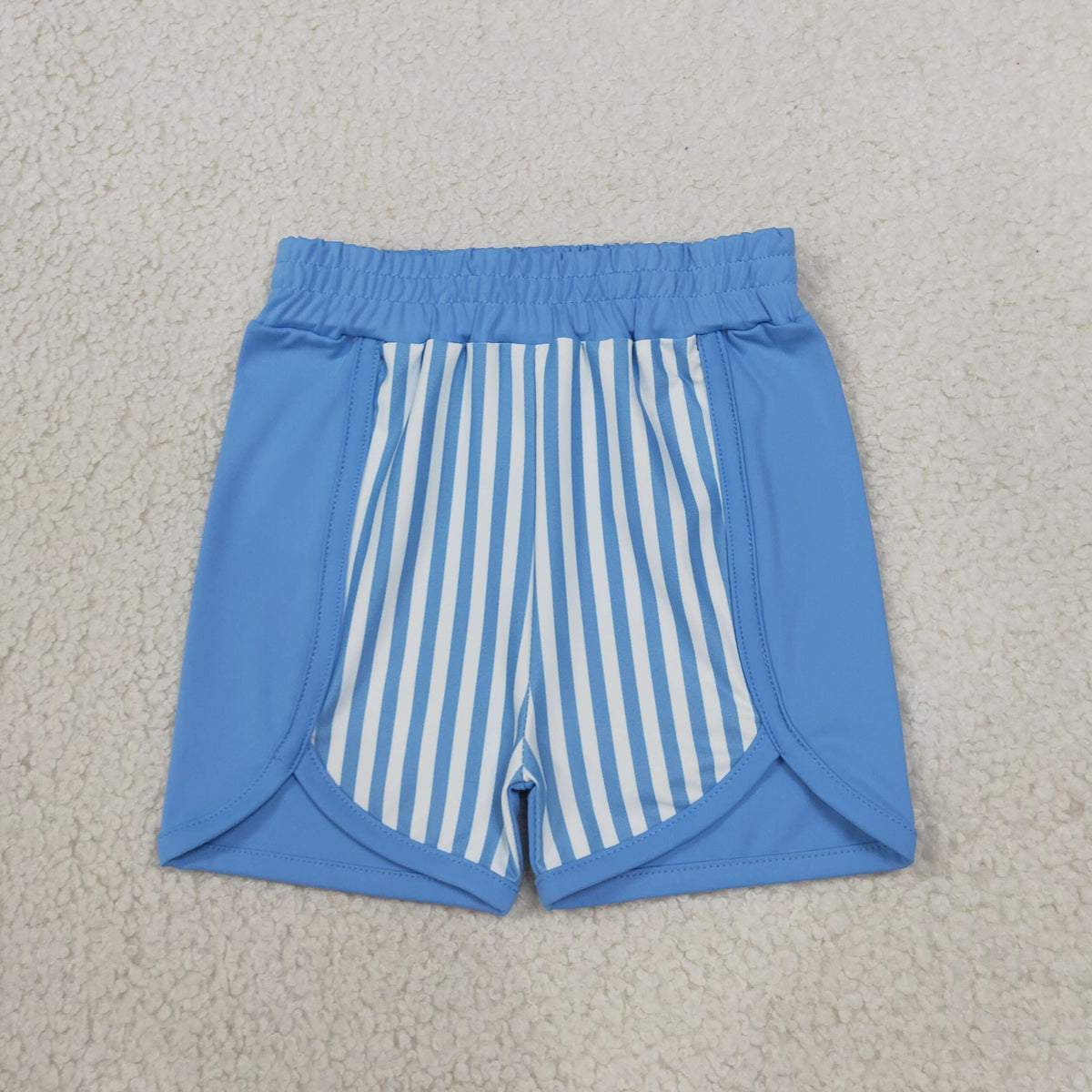 Sibling Baby Girls Long Sleeve Stripe Zip Pullovers Top Shorts Yoga Active Clothes Sets